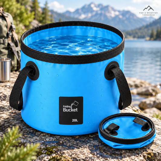 Seau pliable 20 L – Camping, pêche & outdoor