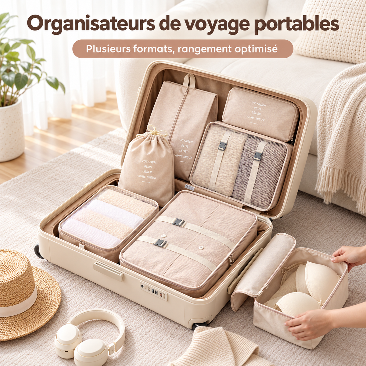 Traileno PackSet – 7 Organisateurs de Voyage