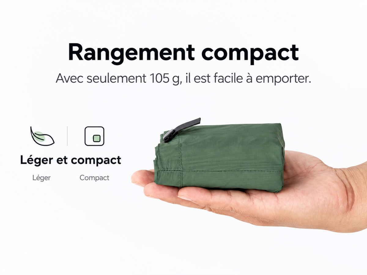 Traileno AirSeat – Coussin Compact 7 cm